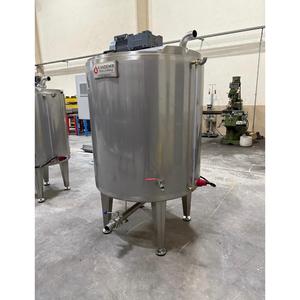 Mélangeur de liquides chauffé Kandemir 150L à double paroi avec thermostat intégré pour liquides alimentaires et cosmétiques – Machine industrielle - Product Image 1
