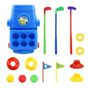 Juego <span class=keywords><strong>de</strong></span> <span class=keywords><strong>golf</strong></span> para niños pequeños Toys-Juego <span class=keywords><strong>de</strong></span> maleta <span class=keywords><strong>de</strong></span> <span class=keywords><strong>golf</strong></span> para niños con palos para diversión deportiva en interiores y exteriores - Product Image 5