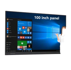 Zoom Meeting Pantalla táctil LCD de 65 pulgadas Pantalla de tablero interactivo inteligente Pizarra electrónica 55 75 86 92 Compatibilidad de 110 pulgadas - Product Image 2