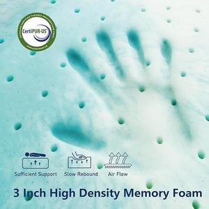 Эргономичный матрас из пены с эффектом памяти удобный для кожи съемный легко очищающий матрас для кровати для домашнего использования для гостей - Product Image 6