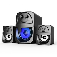 Sf112Bt Havit 5W+3W 3 pouces + 2 pouces Caisson de basses actif Pro Mini Audio Bt Haut-parleurs avec LED