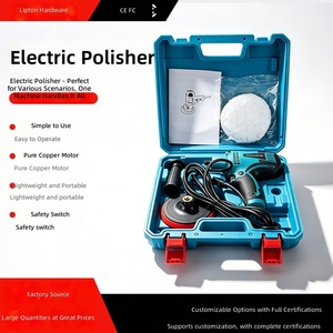 Polisseuse électrique professionnelle 500W à vitesse variable, avec disque de 5 pouces, outil de polissage automobile, support de tuyau et finition orbitale aléatoire - Product Image 2
