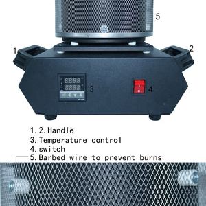 Remplace les aliments importés à haute pression, convertible en graphite, <span class=keywords><strong>rouge</strong></span>, noir, en option, pour Application de fusion de métaux - Product Image 3