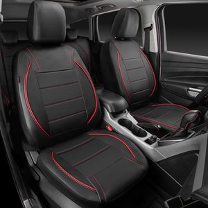 Kits de sièges de voiture de luxe en cuir Nappa d'usine, ensemble complet <span class=keywords><strong>3D</strong></span> solide, housses de siège de voiture toutes saisons en coton - Product Image 1