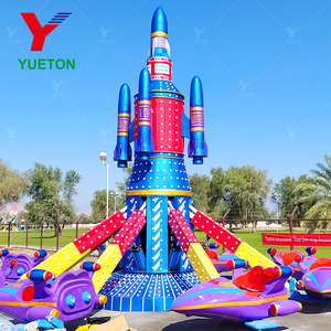 Torre <span class=keywords><strong>de</strong></span> Juegos con Forma <span class=keywords><strong>de</strong></span> Cohete, Atracción <span class=keywords><strong>de</strong></span> Aviones <span class=keywords><strong>de</strong></span> Control Remoto, Cabina UFO, Certificación CE para Parques <span class=keywords><strong>de</strong></span> Diversiones - Product Image 2