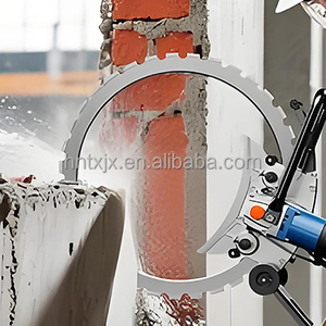 Scie à anneau sans balais haute fréquence, haute puissance, pour la découpe de murs en briques rouges et de béton, machine multifonctionnelle pour la découpe de portes et de fenêtres - Product Image 2