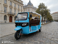 Tricycle électrique chinois à trois roues, auto-rickshaw, luxe, nouvelle énergie, solaire, grand espace, 6 passagers