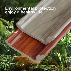 Desain garis sudut langit-langit, hiasan dinding latar belakang kamar tidur PS emas Modern dan populer - Product Image 2