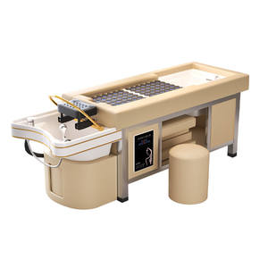 Cama de Terapia Multifuncional de Cerámica para Moxibustión y Tratamientos de Cabeza y Pies con Vapor de Circulación de Agua para Salones de Belleza y Peluquerías - Product Image 1