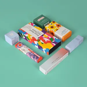 Cajas plegables vacías personalizadas SenAng, caja de exhibición de papel para bolsitas de té para bolsas de café instantáneo