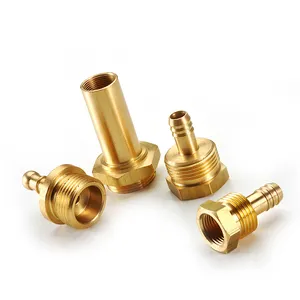 Brass Part Brass CNC Turning Machined Parts Small Brass CNC Turned Parts Brass Lathe Turning Machining Products Lathe CNC Metal Parts