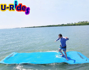 Natación Recreación <span class=keywords><strong>Piscina</strong></span> Flotadores Cama Inflable Agua Diversión Estera de agua flotante para juegos de agua <span class=keywords><strong>Piscina</strong></span> Salón Cama de agua - Product Image 5
