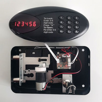 Solenoide electrónico Huella digital Código digital Mecanismo de bloqueo seguro Cilindros Piezas para caja de seguridad de oficina en casa
