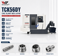 Centre de tournage CNC et tour de filage CNC pour métaux TCK56DY, le plus vendu en usine