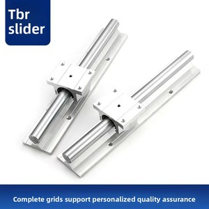 TBR 16 20UU25 30LUU Flange Extended Precision <strong>Linear</strong> Guide <strong>Blocks</strong> for Woodworking <strong>Bearing</strong> with Widened Thickened Guide Rail - Product Image 3