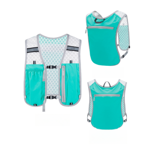 Chaleco Deportivo Ligero 2025 con Marco Externo, Bolsillo para Teléfono y Botella, Impermeable, Portátil, para Correr, Ciclismo y Senderismo - Product Image 1