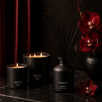 Coffret Cadeau Premium AKUN avec Logo Personnalisé, Diffuseur de Parfum sans Alcool pour Cadeau de Saison, Livraison Rapide