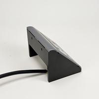 Prise de courant de bureau encastrée, norme britannique, avec chargeur rapide USB C PD 20W, multiprise de bureau inclinée pour table de bureau