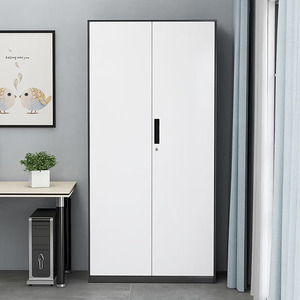 Archivador de Acero Moderno de 5 Niveles en Color Gris-Blanco, con Doble Puerta con Cerradura y Estantes Ajustables <span class=keywords><strong>para</strong></span> Documentos de <span class=keywords><strong>Oficina</strong></span>, Hogar y Escuela - Product Image 1