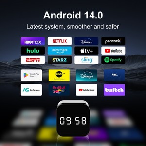 H96 MAX H728 para STB 4K Streaming Smarter Internet OTT, Ideal para Android 14, Quad-Core, WiFi6, TV Box, Europa, Francia, Alemania, Reino Unido - Product Image 2