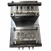 Moule d'injection plastique Fabricant Adaptateur Mâle Femelle DC 5.5 Plug Moule Extérieur DC Jack Power Plug