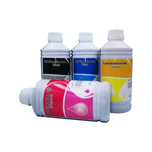 Tinta Sublimasi 1000Ml untuk Printer Epson L130/L805/L1800 Transfer Tekanan Panas Pada Mug, Bantal, Kemeja Poliester, Casing Ponsel