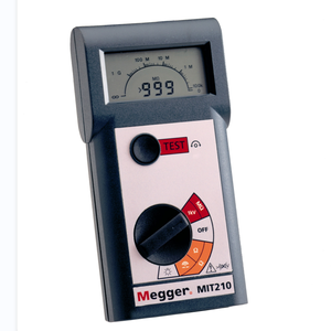 Testeurs de continuité d'isolation numériques/analogaux MIT200-EN 1000V (MIT210/MIT220/MIT230) avec buzzer, plage 0,01-100, garantie 1 an - Product Image 2
