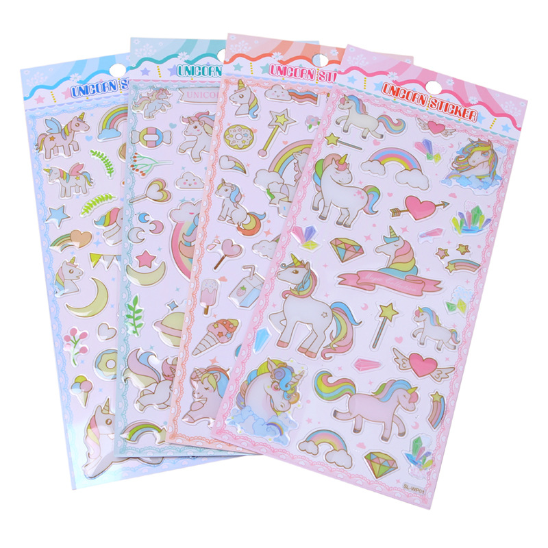 YALONG Wholesale Sticker 3d Label Printing Epoxy Domed Resin OEM Custom LOGO Cartoon Sticker