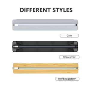 रचनात्मक डिजाइन नए प्लास्टिक एब्स स्लाइड कटर भोजन के लिए फिल्म पुनः प्रयोज्य रसोई उत्पाद के लिए एक नया प्लास्टिक एब्स स्लाइड कटर - Product Image 4