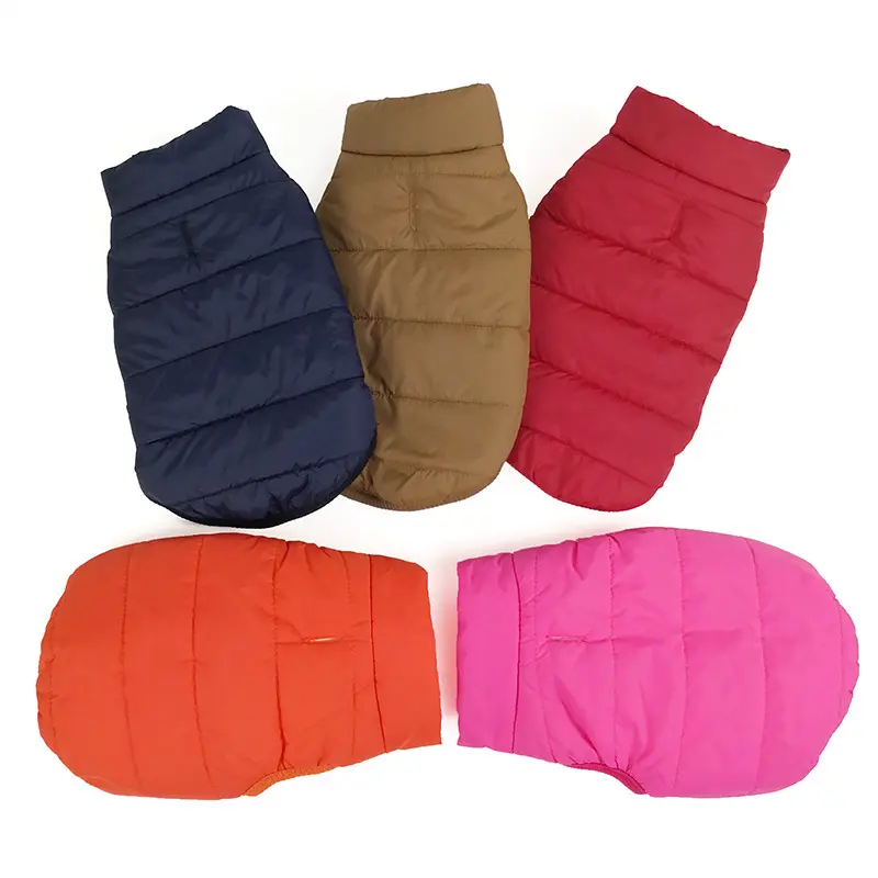 犬用冬用ジャケット各種カラースモールミディアムペットセーターペットジャケット