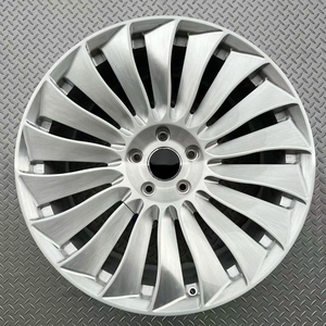 Nouvelles jantes en alliage d'aluminium forgé sur mesure pour l'aérospatiale |   Finition argent brillant |   Adaptation universelle |   Compatible <span class=keywords><strong>4x4</strong></span> 18-23 pouces 40 mm | - Product Image 1