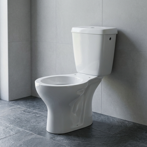 Offre Spéciale – WC moderne en céramique à double chasse cyclonique, à poser au sol, deux pièces, sanitaires - Product Image 3