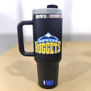 Tazza da Viaggio in Acciaio Inox Stany 40oz, Vendita all'Ingrosso, Tazza Termica in Metallo con Manico, Coperchio e Cannuccia, Tumbler Isolato per Auto - Product Image 3