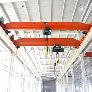 LDA Type Motor Driven Workshop Bridge Crane 20T A3 Single Beam Overhead Crane With Electric Hoist - Product Image 5