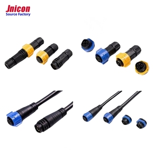 Jnicon M19 20A Ngoài Trời IP67 Không Thấm Nước Cáp Dây Cắm Nam Nữ Bảng Điều Chỉnh Núi Ổ Cắm 2 3 4 5 Tùy Chỉnh Pins Kết Nối - Product Image 6