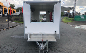 Xe tải thực phẩm di động thực phẩm phục vụ Trailer đầy đủ trang bị ngoài trời bia di động Kem Cà Phê xe kéo thực phẩm trang bị đầy đủ - Product Image 2