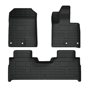 Tapis de sol pour JETOUR Traveler 23-25 conduite à droite toutes saisons TPE 3,5 mm d'épaisseur 3 pièces robustes antidérapants ensemble complet Coolcars - Product Image 1