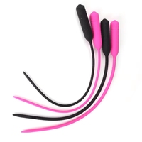 Vibrateur urétral en silicone à vitesse unique, dilatateur de pénis, cathéter, masseur de prostate masculin