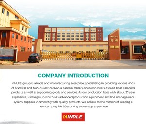 Kinocean عالية السرعة 25ft سطح مزدوج نفخ الألومنيوم طوف نمط جديد حار بيع المياه الرياضة معدات ركوب الأمواج - Product Image 6