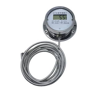 TE SHI DTM-491L Termostato Digital de Alta Precisión Personalizable, Termómetro Bimetálico Industrial para Calderas, OEM, Acero Inoxidable - Product Image 1