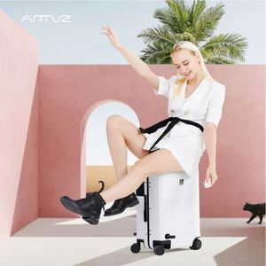 Smart Automatic Follow Business Travel <b>Suitcase</b> PC Material Waterproof Anti-theft Lightweight and Durable - Product Image 3