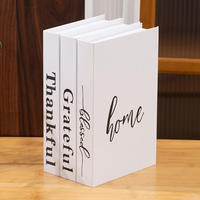 Livres décoratifs, faux livres, boîtes à livres, décoration intérieure, présentoir pour café, salle d'exposition, accessoires de photographie, modèles de livres, boîte à livres pliable