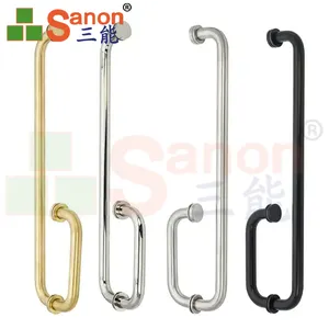 SANON Commercial Glass Doors Handle Modern Sliding Glass Door Handle Design For Shower
