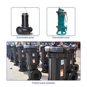 Pompe submersible mécanique commerciale pour eaux usées avec broyeur automatique 20 CV - Product Image 6