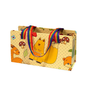 Caja de regalo plegable de cinco paneles Embalaje de <span class=keywords><strong>Carne</strong></span> estilo <span class=keywords><strong>libro</strong></span> personalizado con laminación brillante Impresión de logotipo impermeable - Product Image 1