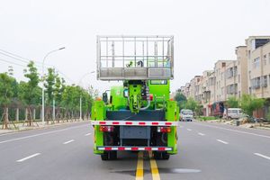 1SUZU 4x4 Off-road Single Cab Aerial Working <b>Platform</b> Boom <b>Truck</b> with 360-Degree Rotating Aluminum Working Bucket <b>Platform</b> - Product Image 3