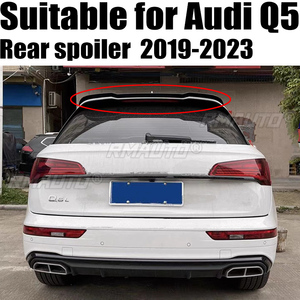 สปอยเลอร์ทรง V สำหรับ Audi Q5 Q5L ปี 2019 2020 2021 2022 2023 วัสดุ ABS คุณภาพสูง อุปกรณ์ตกแต่งฝากระโปรงท้ายรถยนต์ ชุดแต่ง - Product Image 1