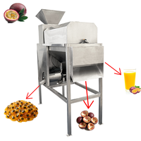 Professionele design multifunctionele passievrucht schil- en pulpmachine, passievrucht kernverwijderaar en sapmachine