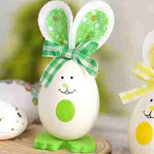 Figurine de lapin mignon pour la Pâques, décoration de fête à la maison, cadeau et jouet de Pâques pour enfants et adultes - Product Image 5