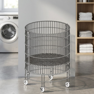 VIETMOI 24-Inch Retail Supermarket SKD Wire <b>Bin</b> Shelves Durable Metal Storage System <b>Black</b> 6L Capacity Convenient Made Vietnam - Product Image 3